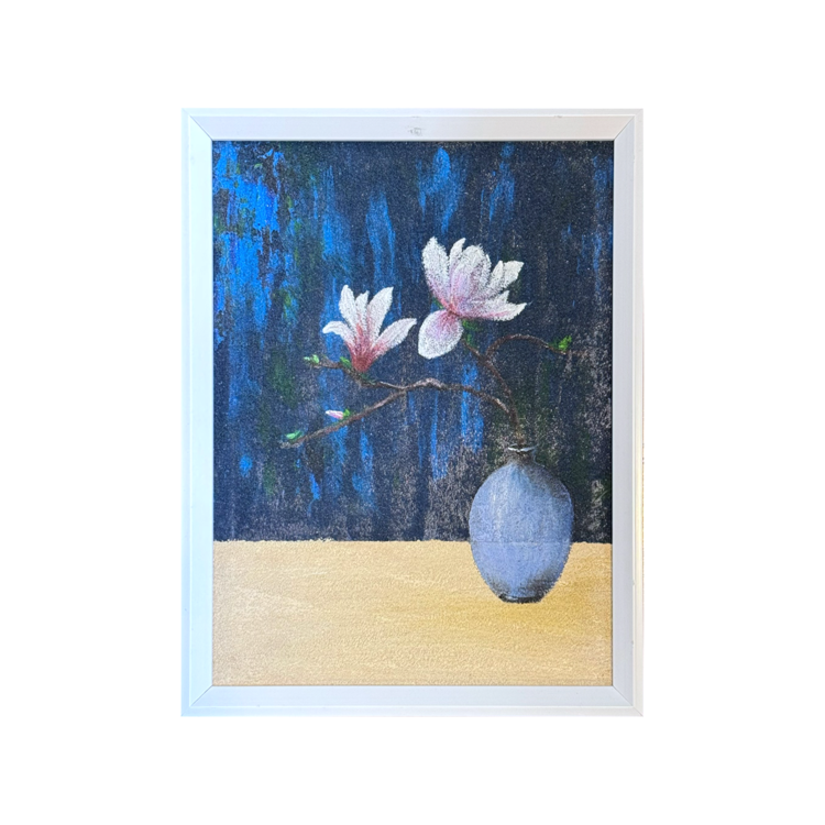 Blue Vase Magnolia-2