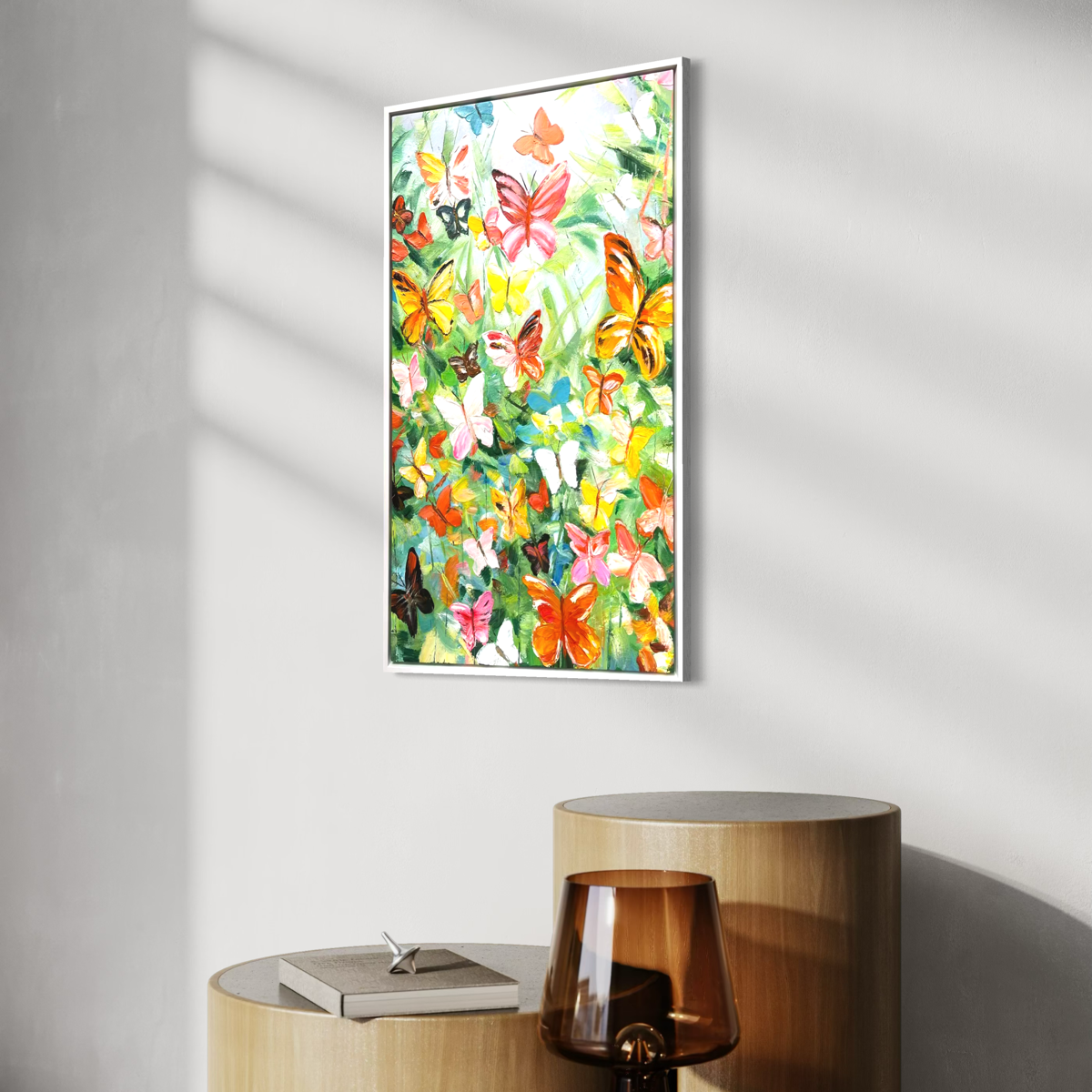 Butterfly Garden - 50x70cm
