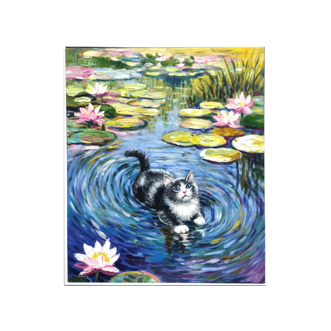 Cat Among the Lilies