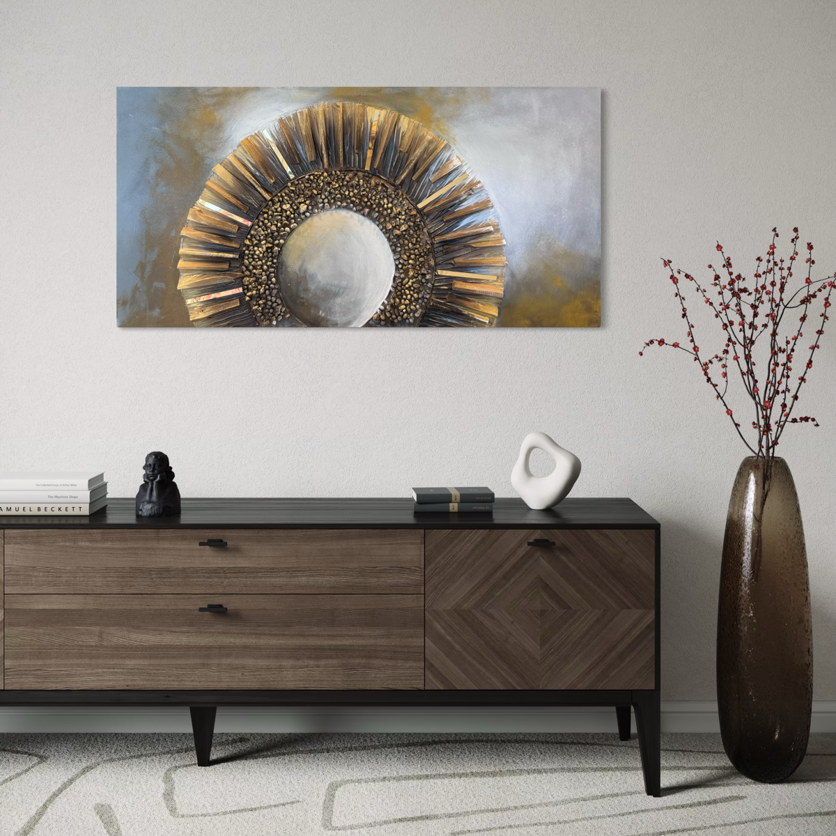 Centered Gold Harmony