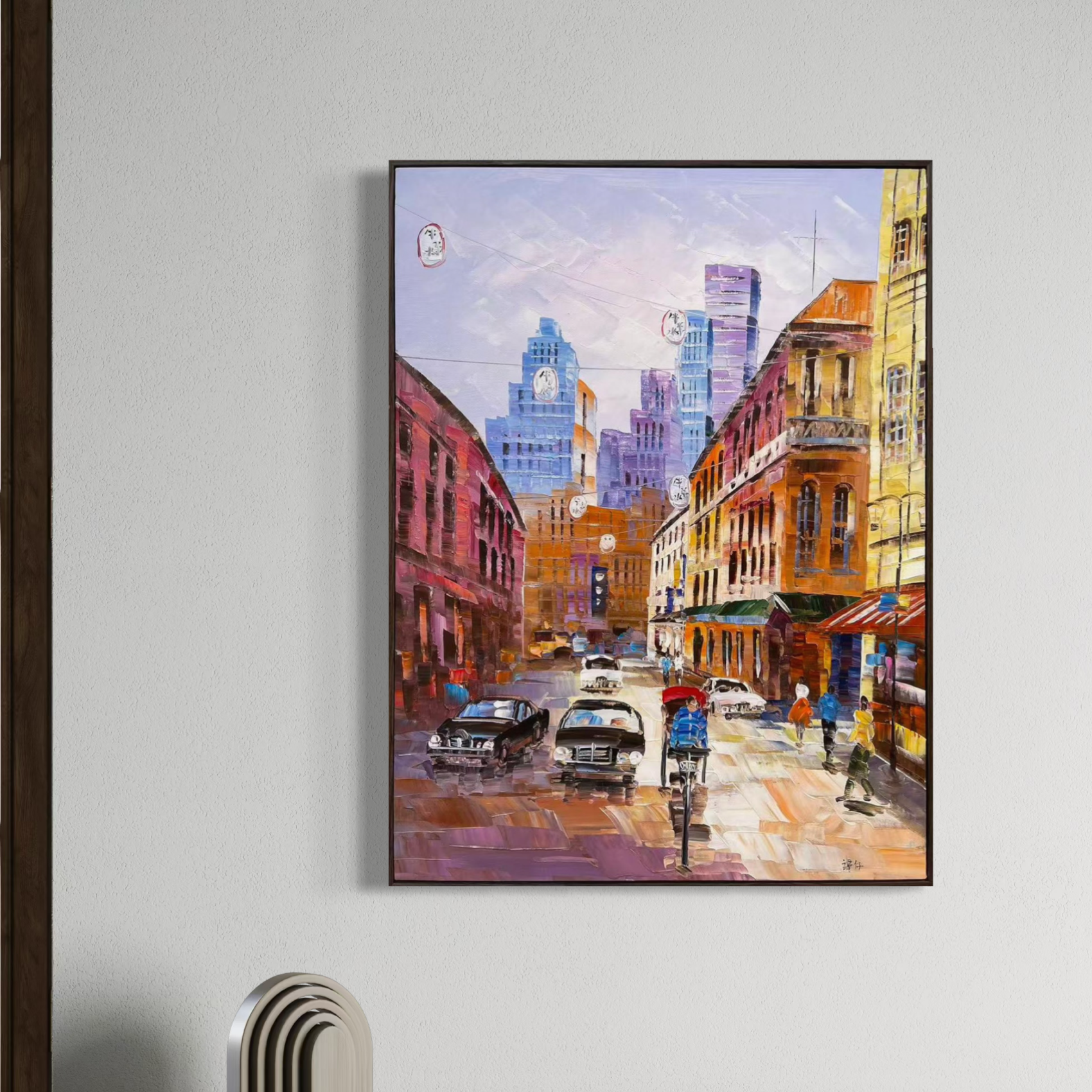 Streets of Singapore: Chinatown Street- 60x80cm