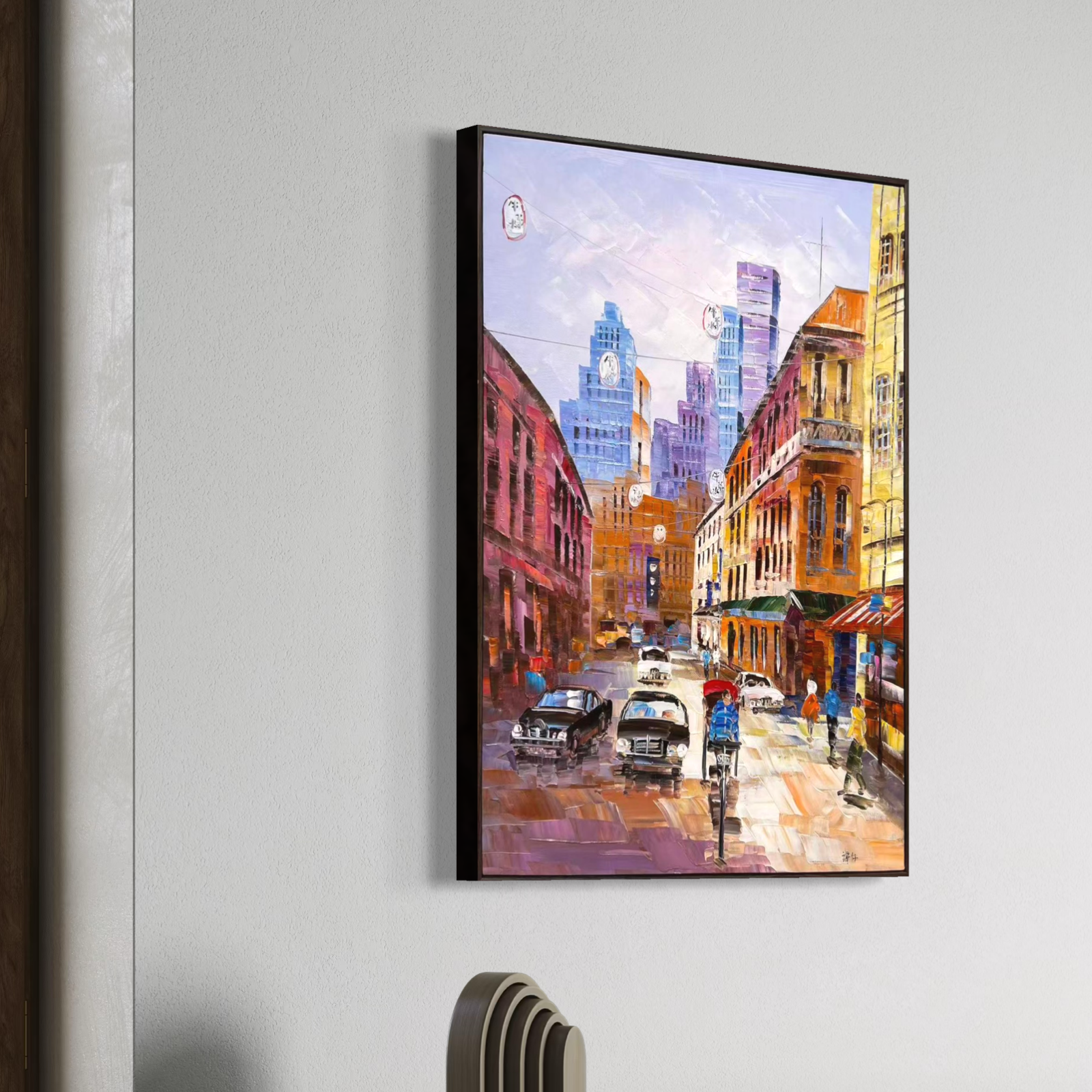 Streets of Singapore: Chinatown Street- 60x80cm