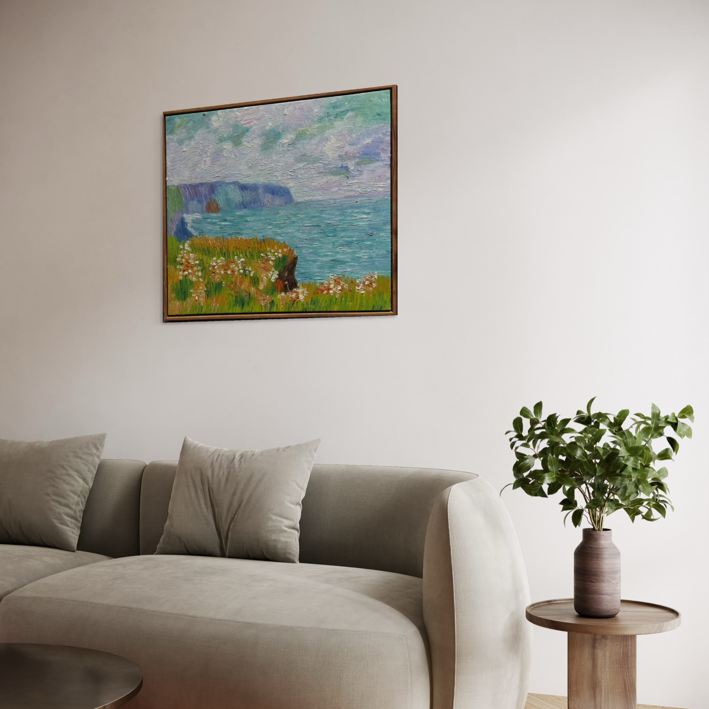 Clifftop Meadow by the Sea