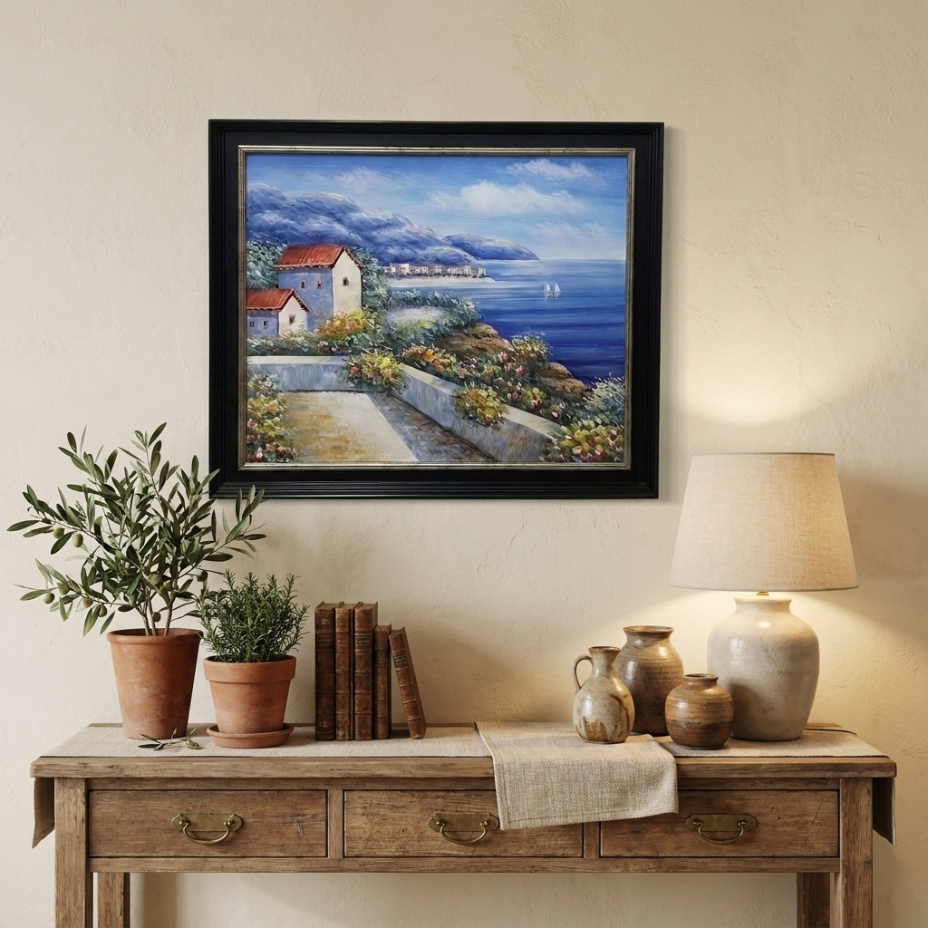 Coastal Flower Cliff Village