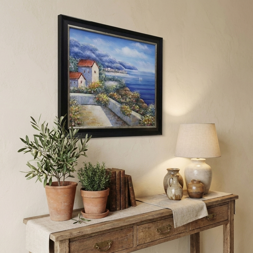 Coastal Flower Cliff Village