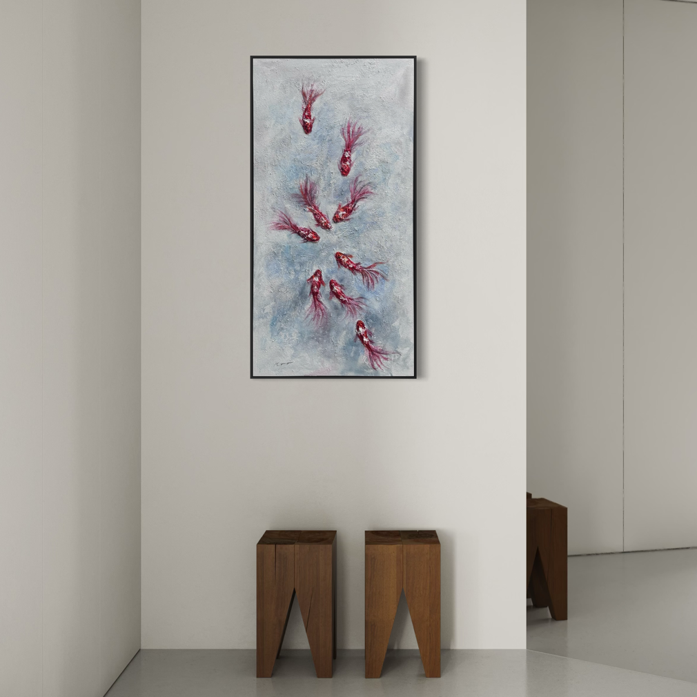 Crimson Flow Koi