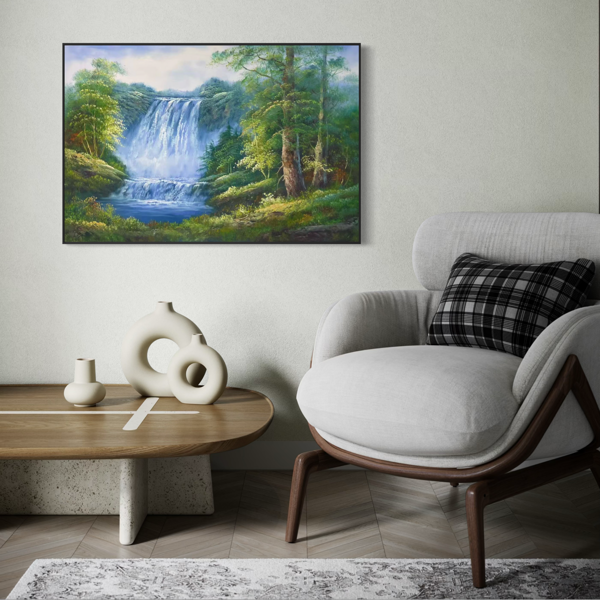 Painting Matters - Deep Sapphire Cascade