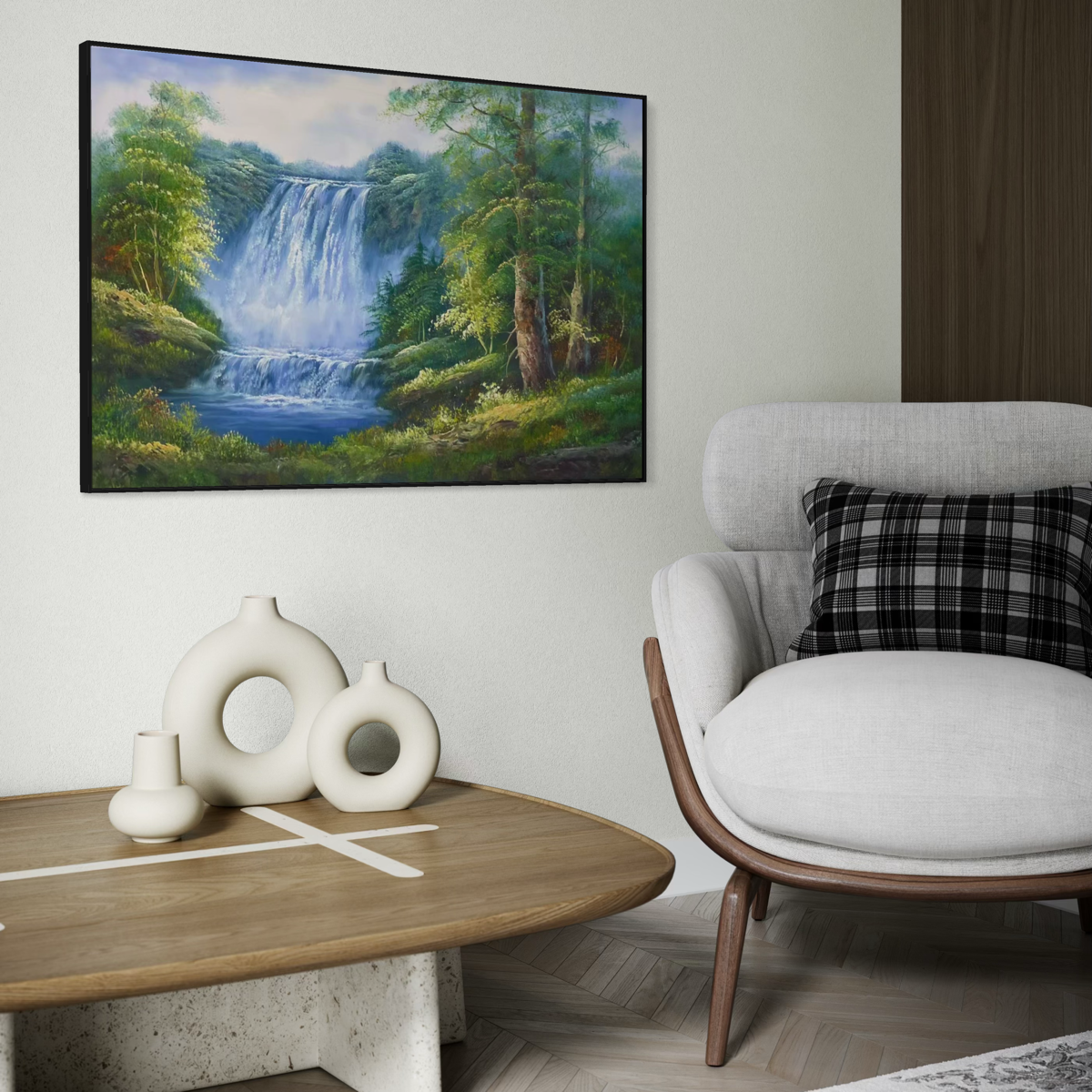 Painting Matters - Deep Sapphire Cascade