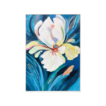 Delicate Iris Beauty