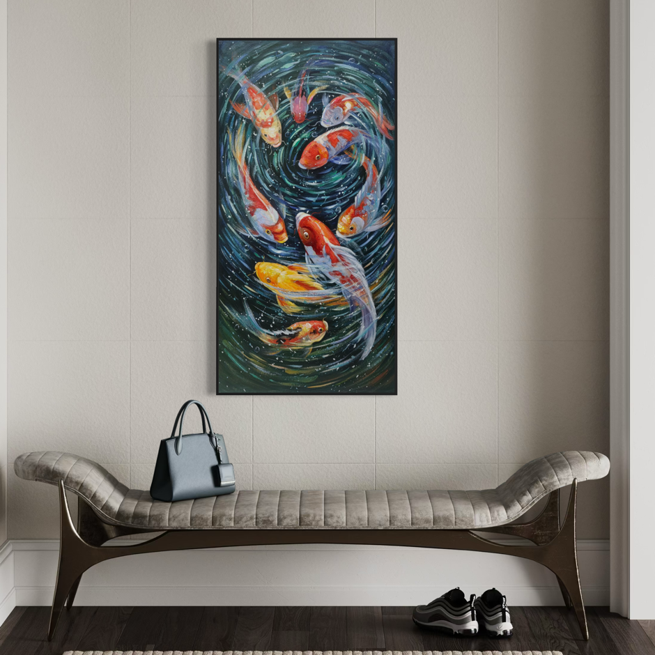 Emerald Vortex Koi