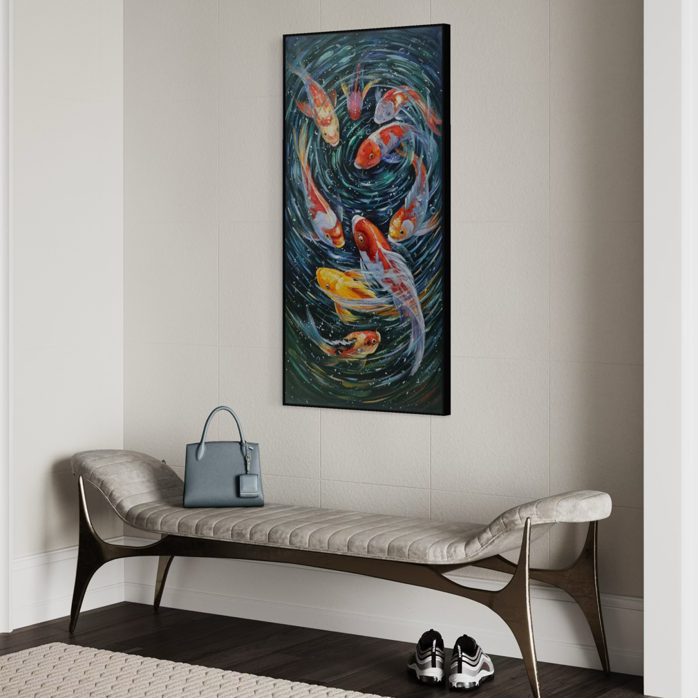 Emerald Vortex Koi