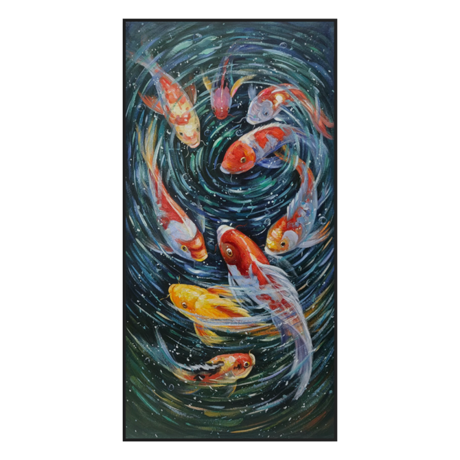 Emerald Vortex Koi