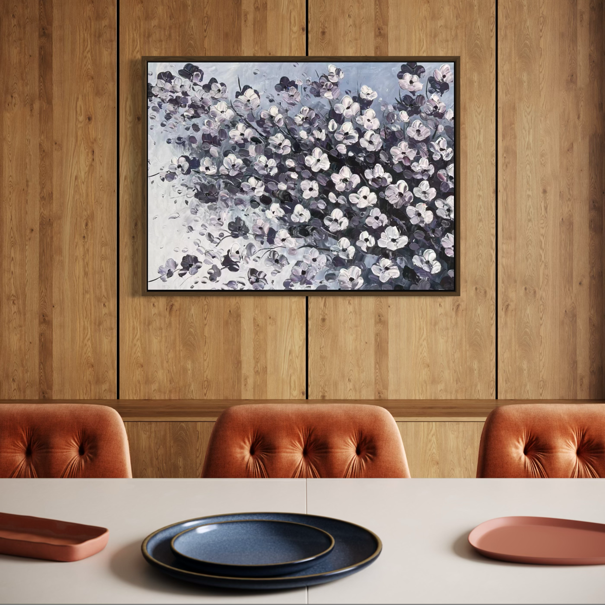 Evening Bloom - 70x50cm