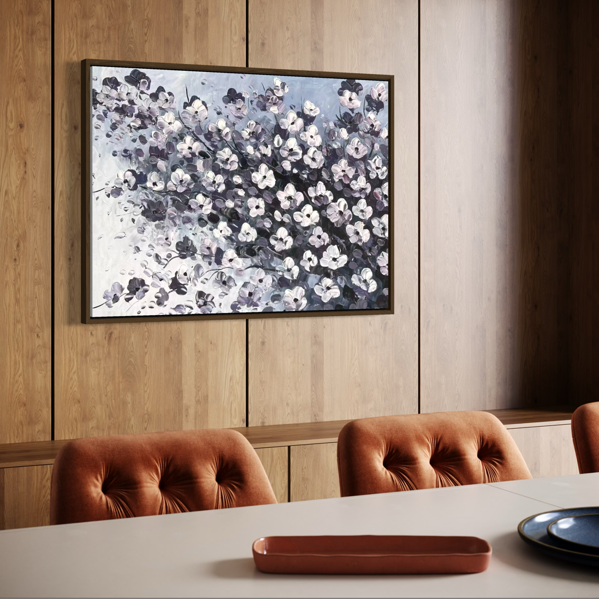 Evening Bloom - 80x60cm