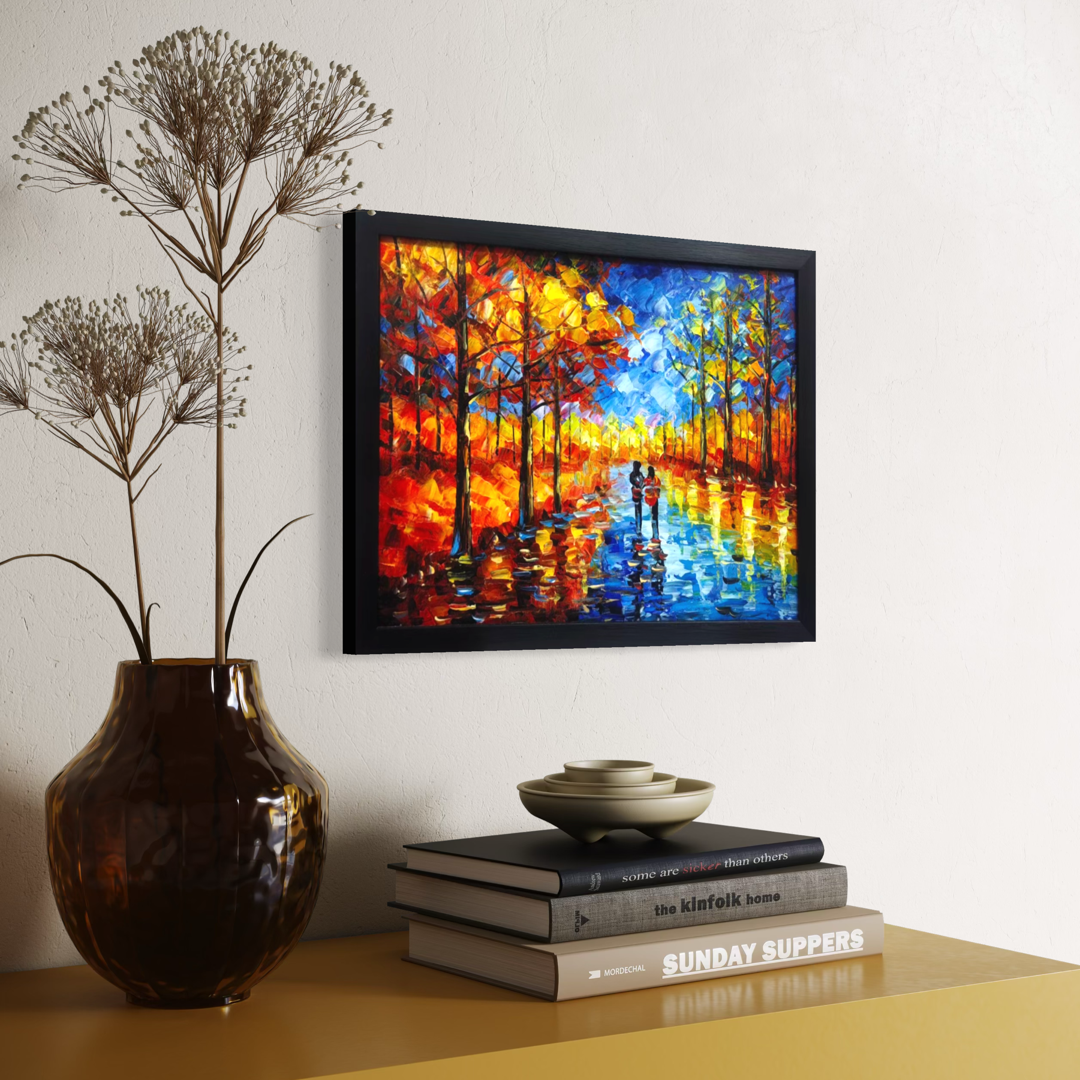 Painting Matters - Glowing Autumn: Romance Soul - Landscape