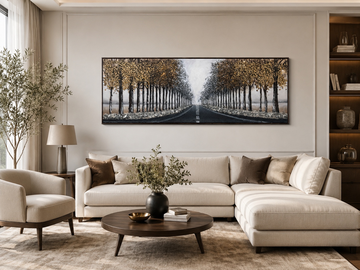 Painting Matters - Golden Canopy Hush
