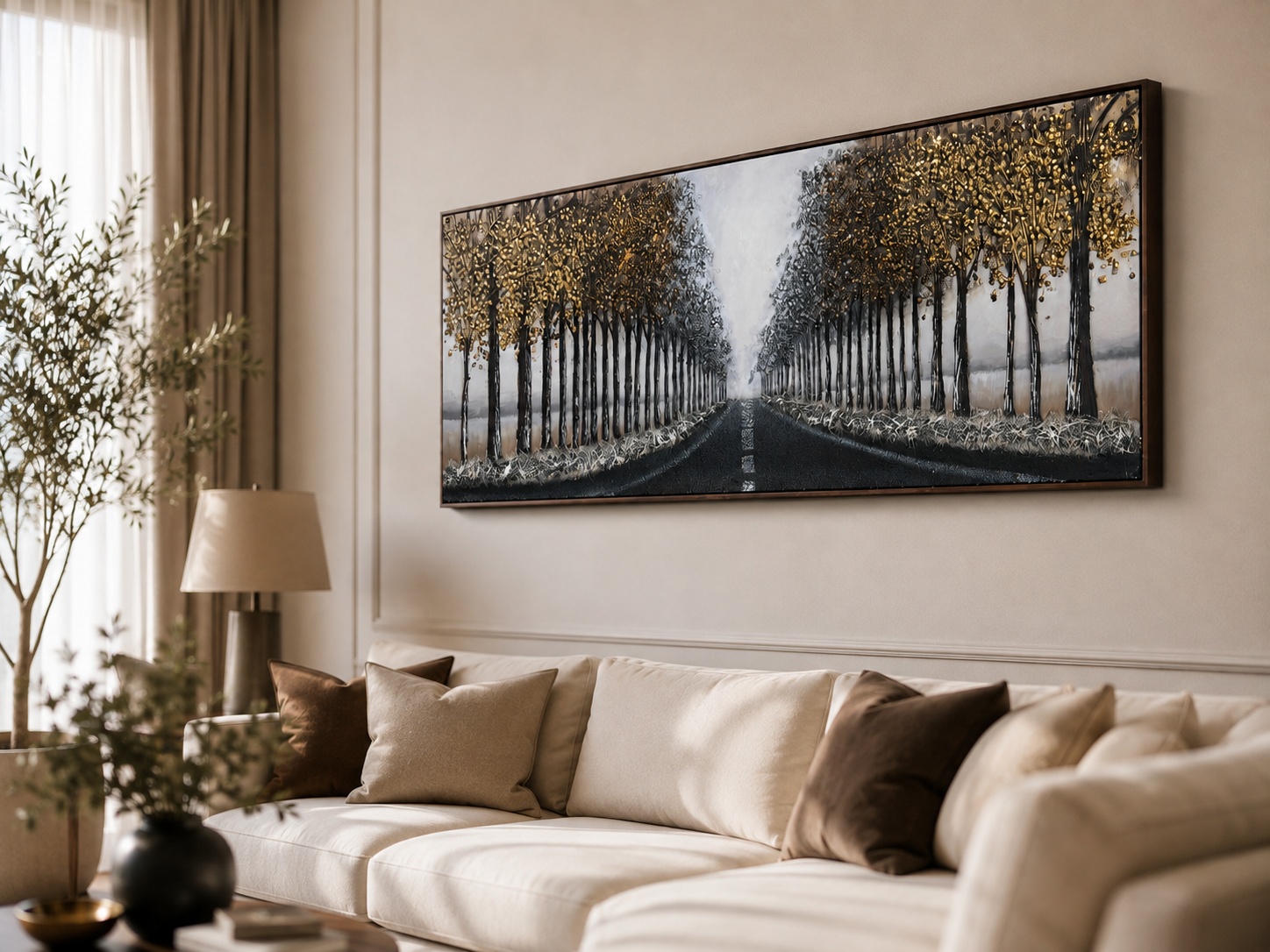 Painting Matters - Golden Canopy Hush