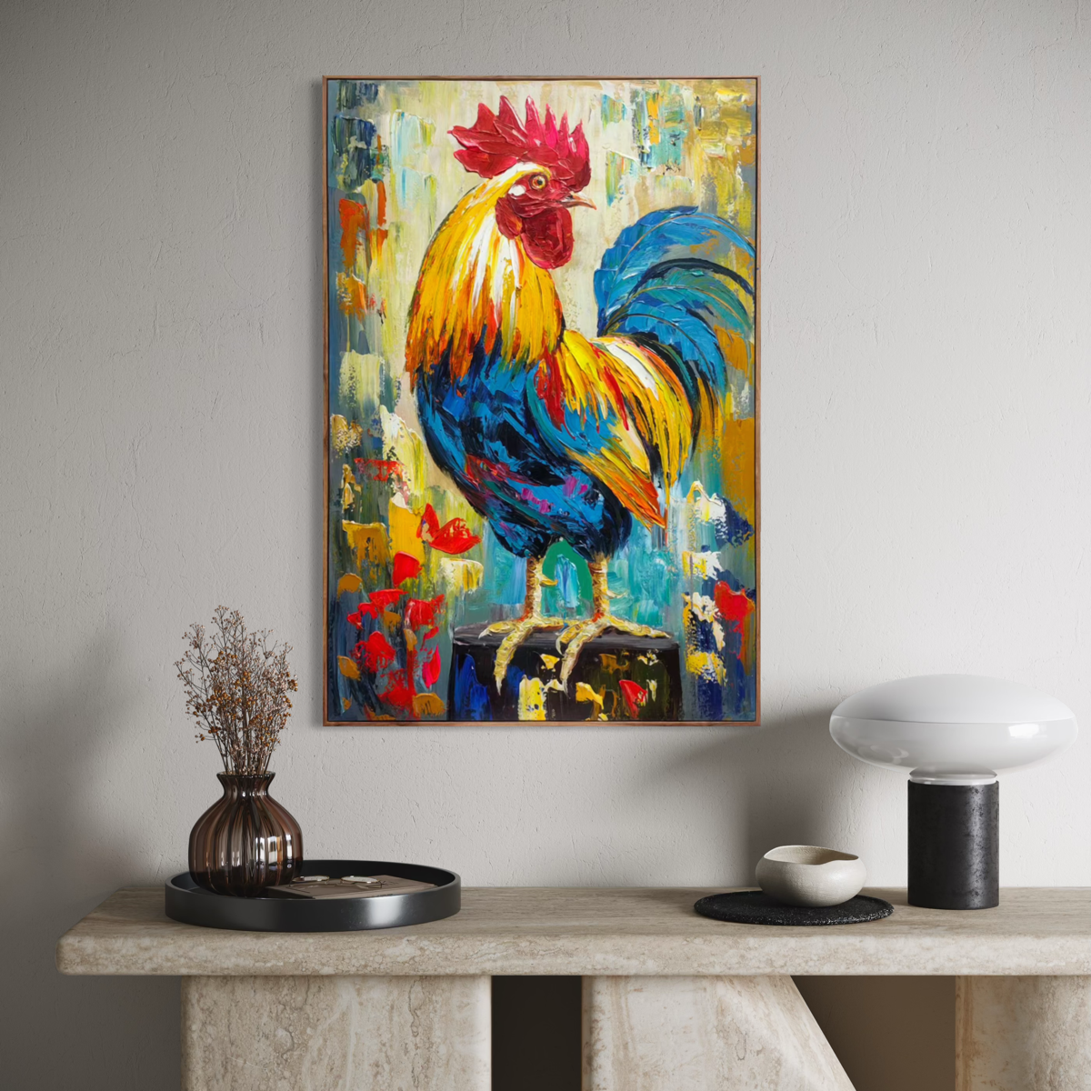 Painting Matters - Golden Feather Stance