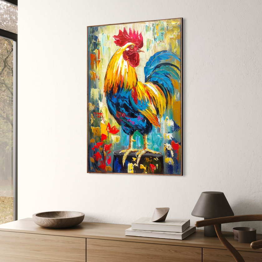Painting Matters - Golden Feather Stance