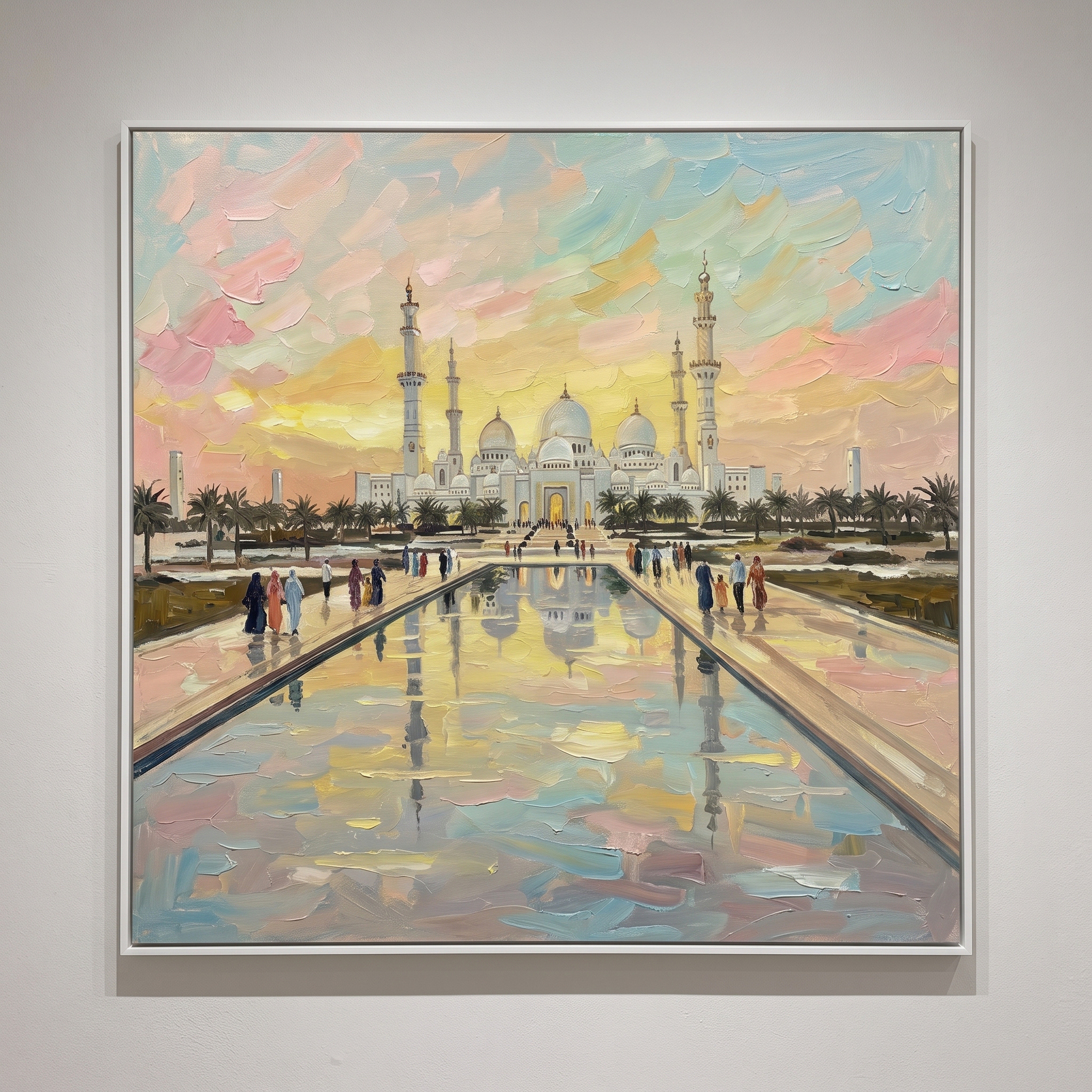 Golden Hour at the Grand Mosque
