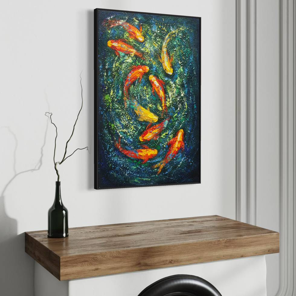 Golden Koi Vortex