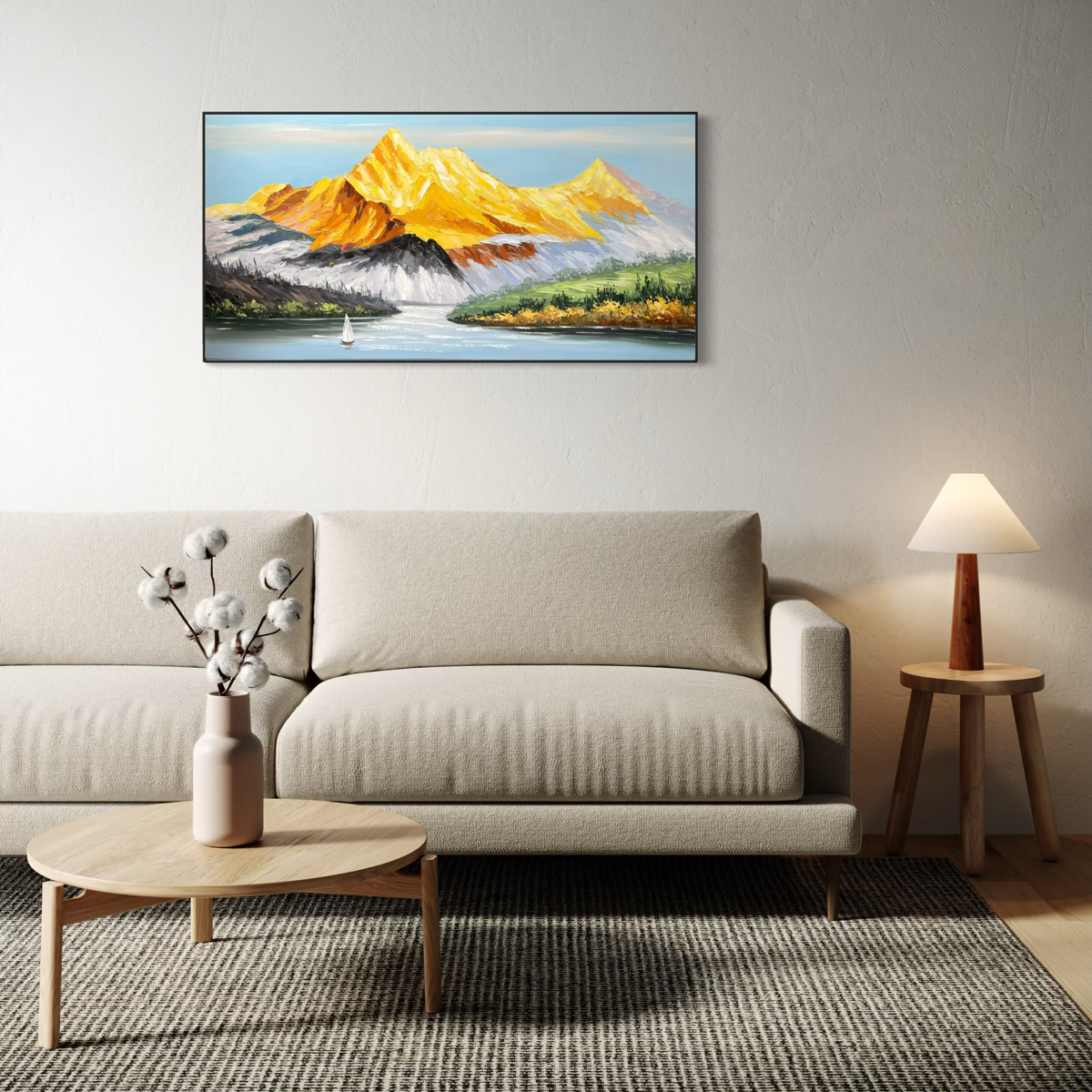 Golden Peak Sailboat