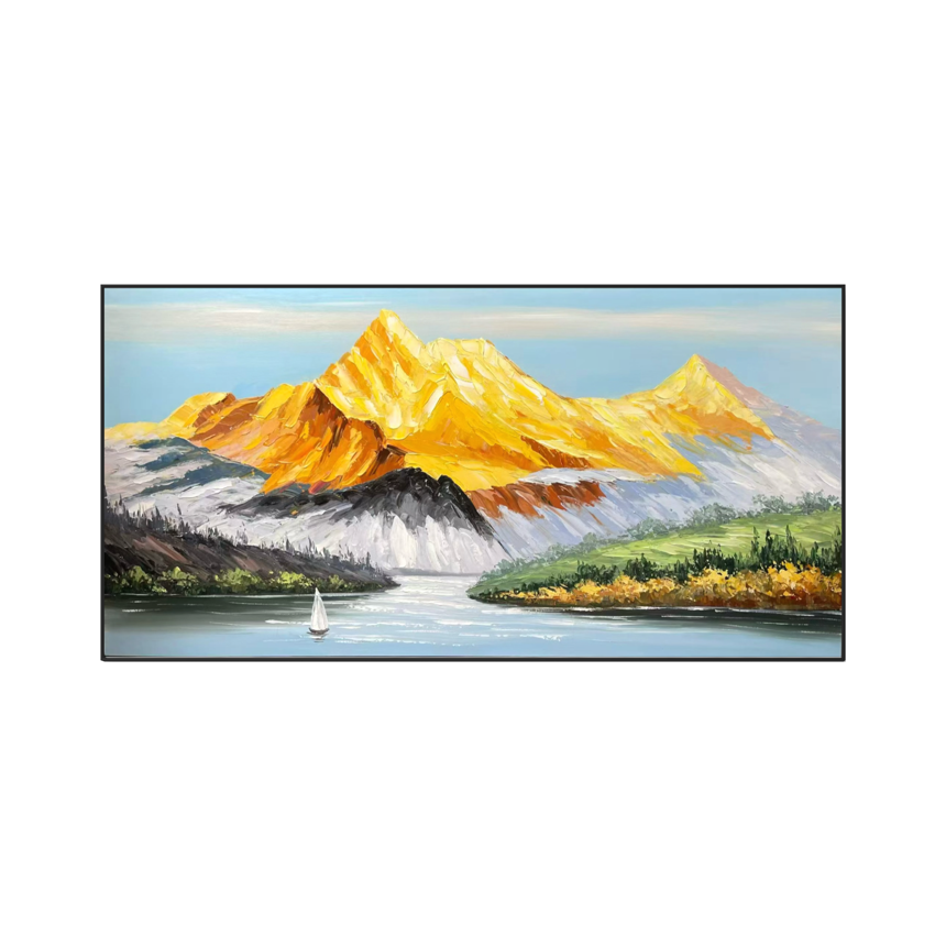 Golden Peak Sailboat