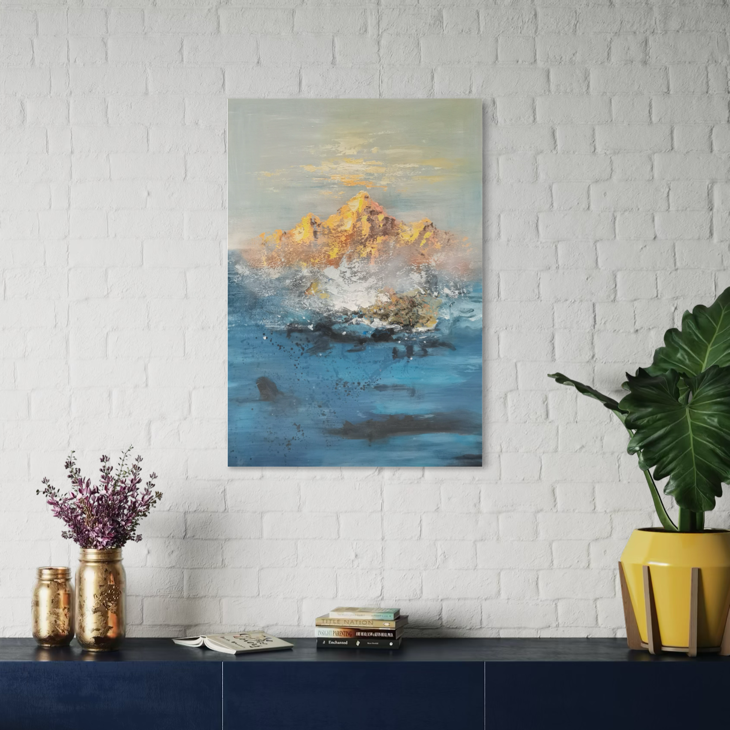 Golden Peak Sapphire Mist
