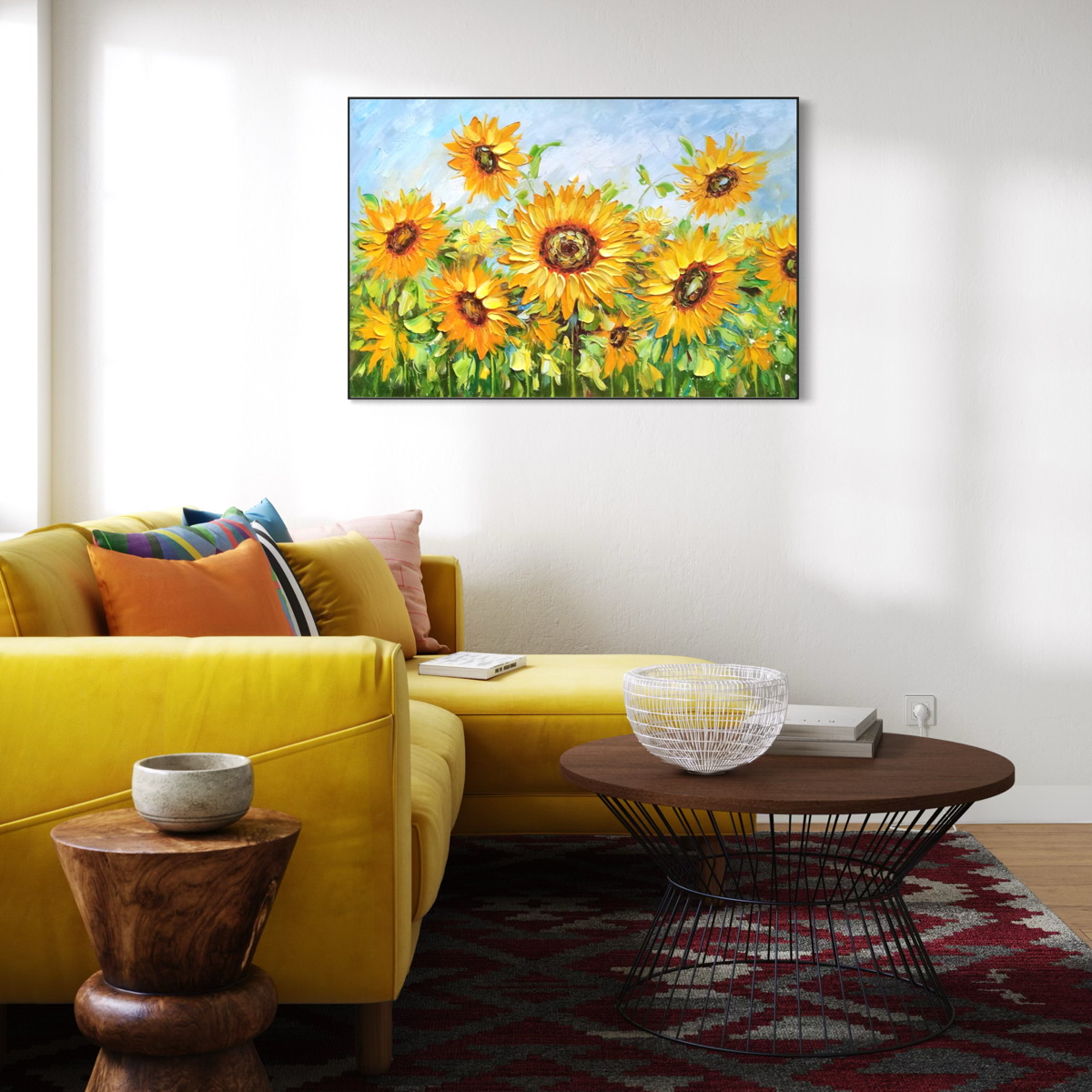 Golden Sunflowers Field - 2