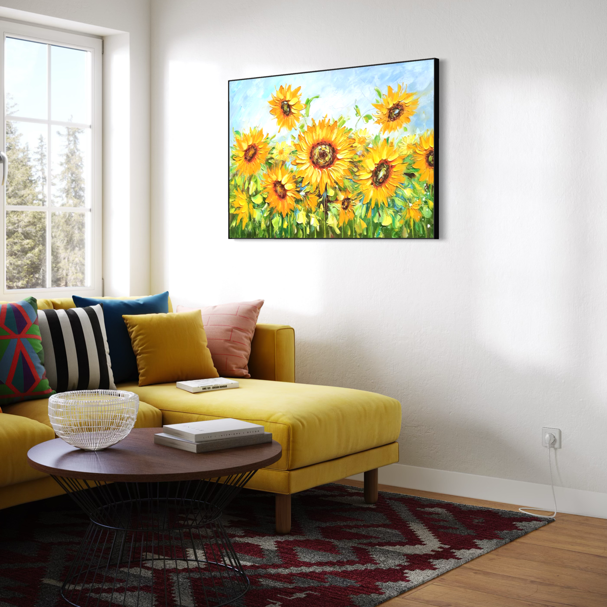 Golden Sunflowers Field - 2
