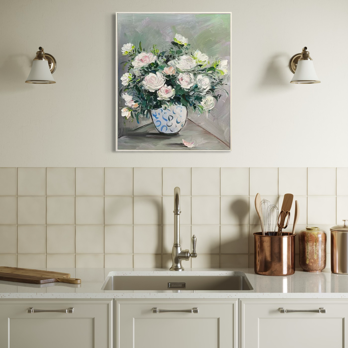 Graceful White Rose