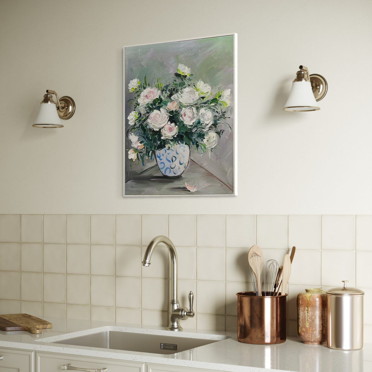 Graceful White Rose