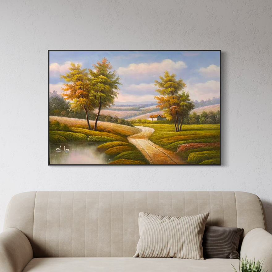 Painting Matters - Harmony Swan Pond