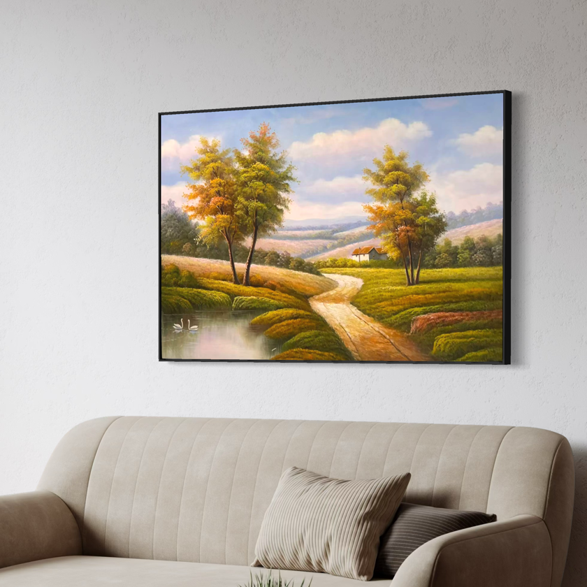 Painting Matters - Harmony Swan Pond