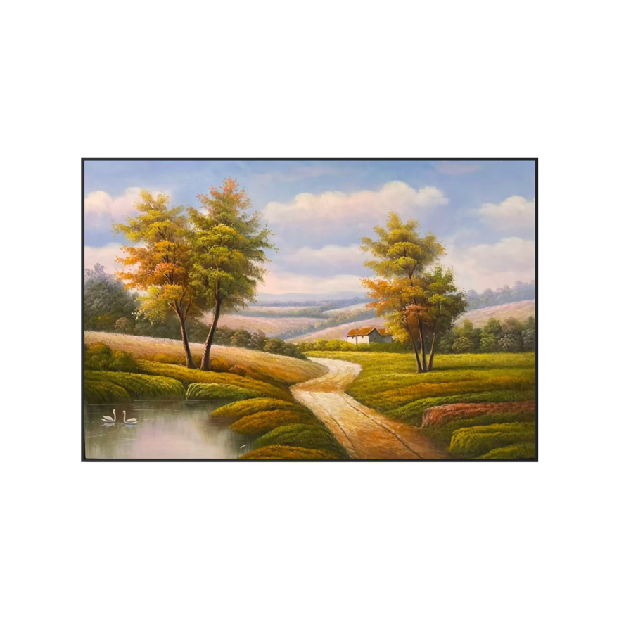 Painting Matters - Harmony Swan Pond