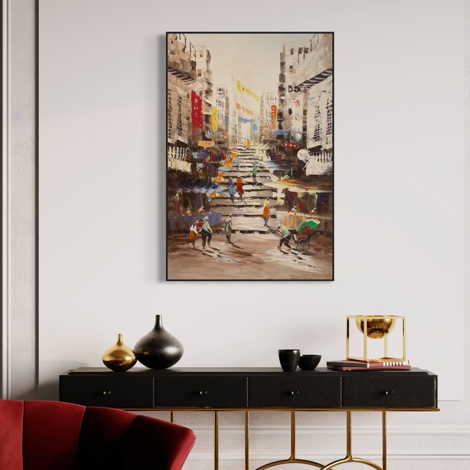 Painting Matters - Heritage HK Bazaar Steps