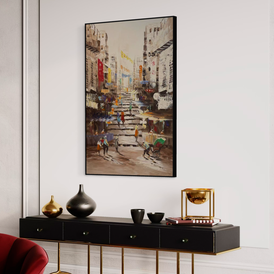 Painting Matters - Heritage HK Bazaar Steps