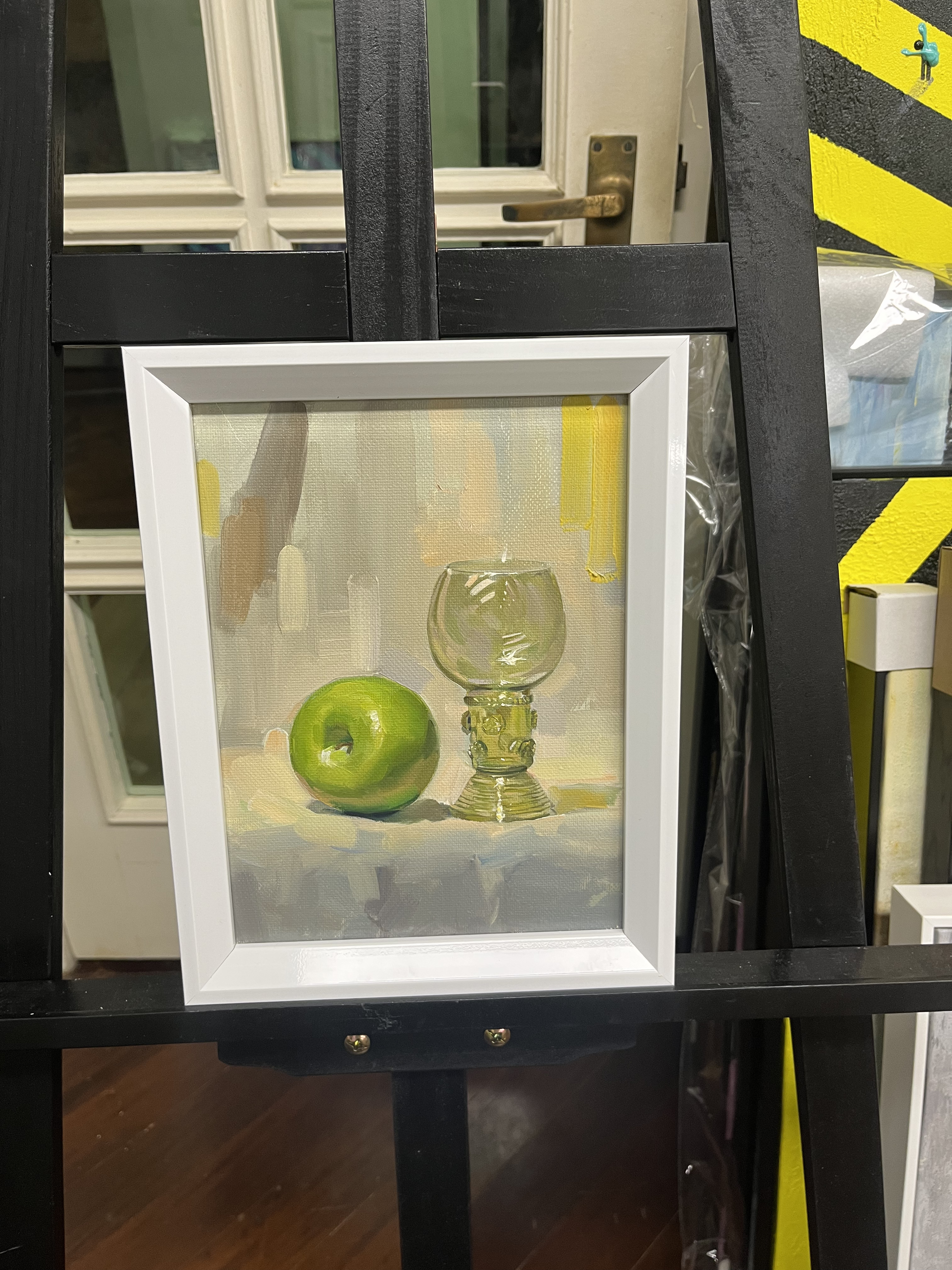 Green Apple & Roemer Glass