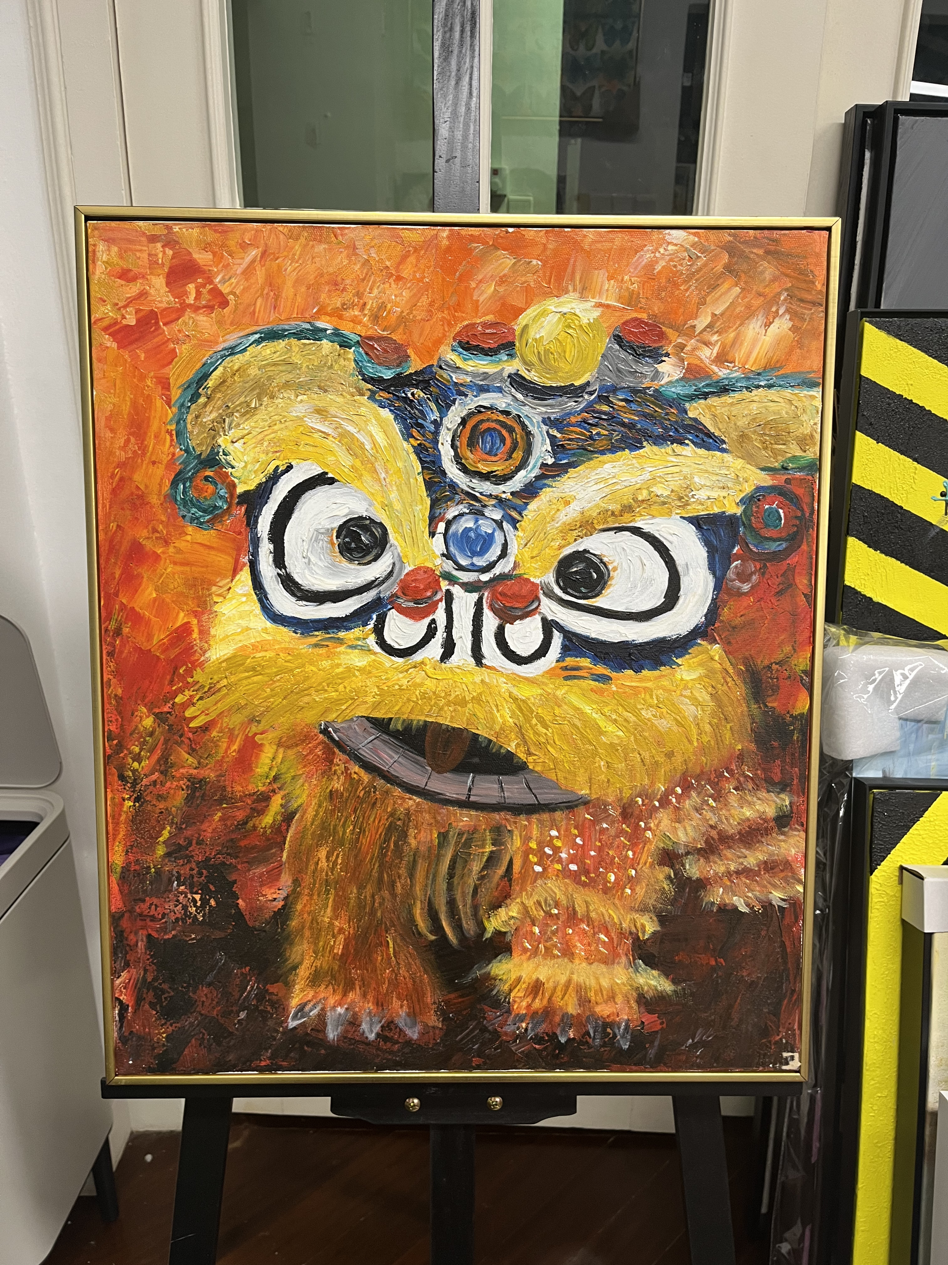 Fiery Lion Dance Spirit