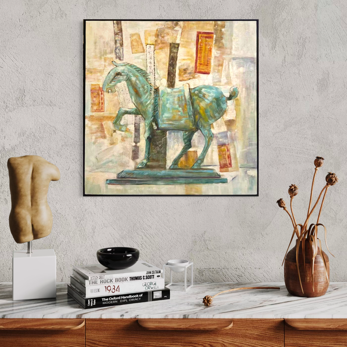 Jade Patina Horse
