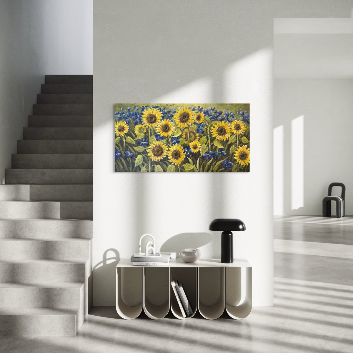 Joyful Sunflower Field