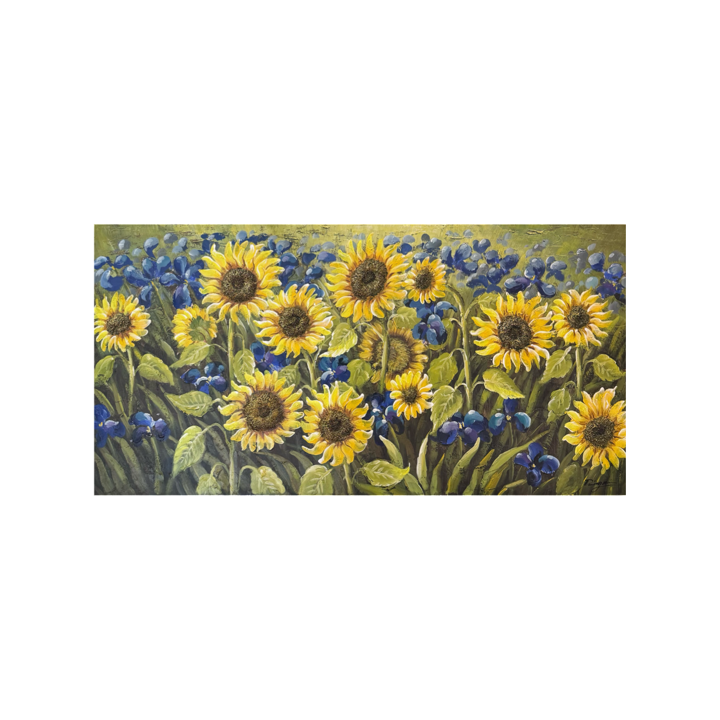 Joyful Sunflower Field