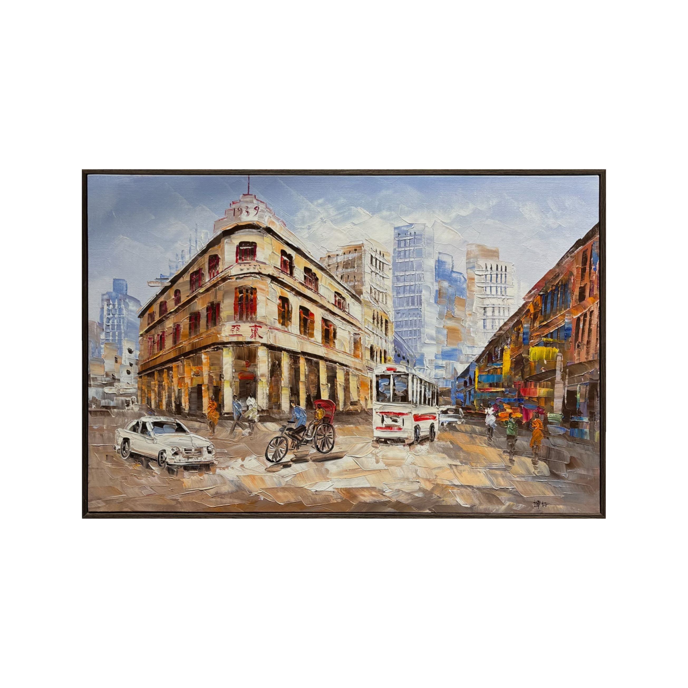 Streets of Singapore: Keong Saik Road - 60x80cm