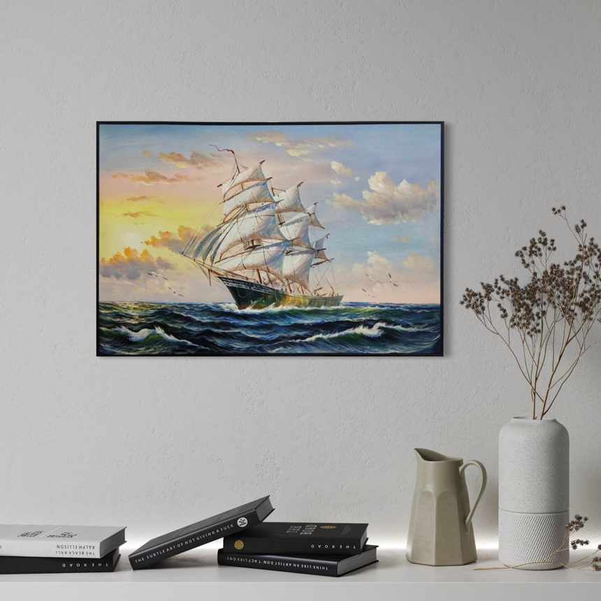 Painting Matters - Majestic Sailboat Cruise
