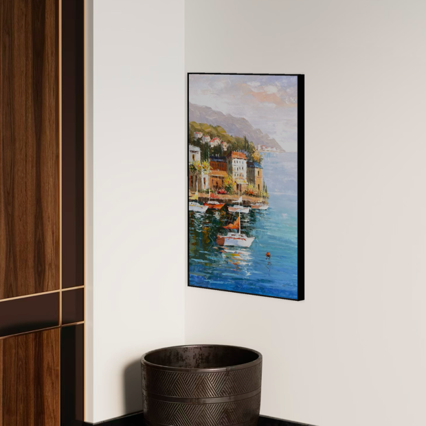 Painting Matters - Mediterranean Harbor Calm-1