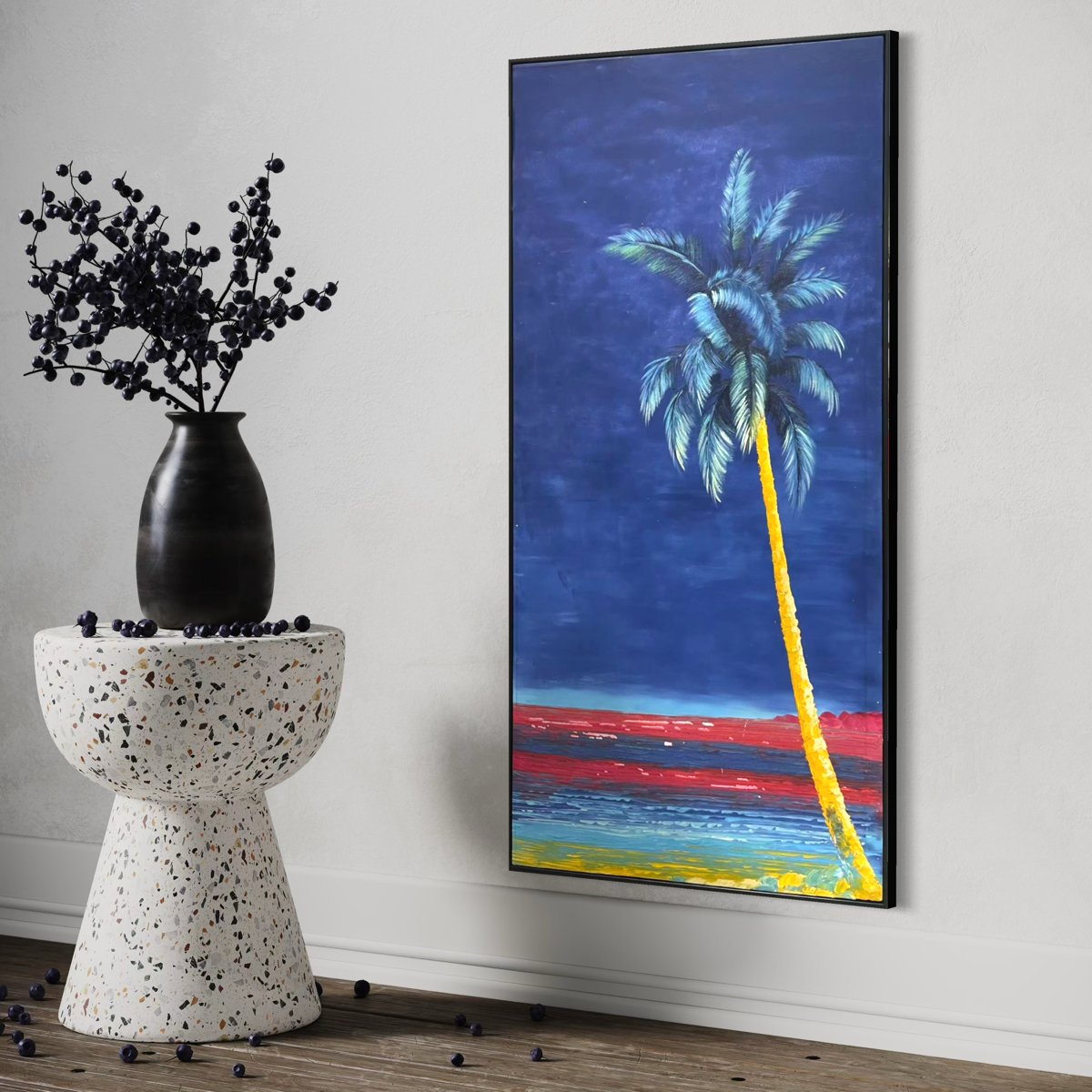 Midnight Blue Palm