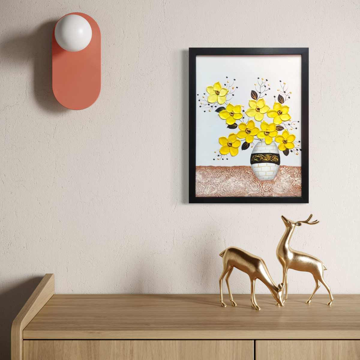 Minimal Yellow Bloom