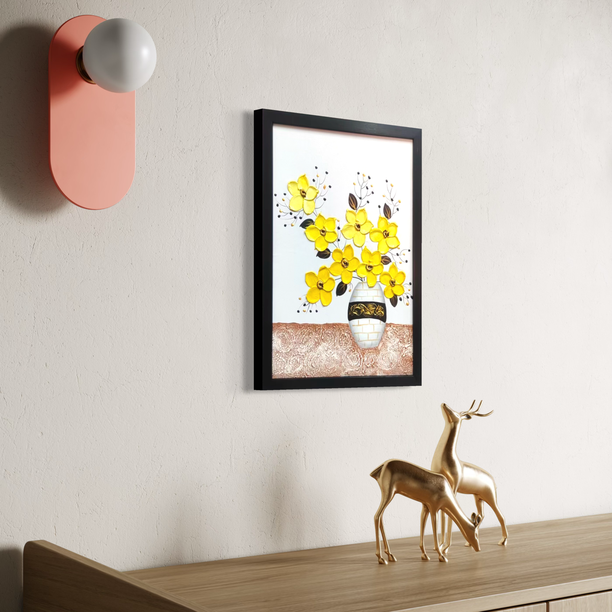 Minimal Yellow Bloom