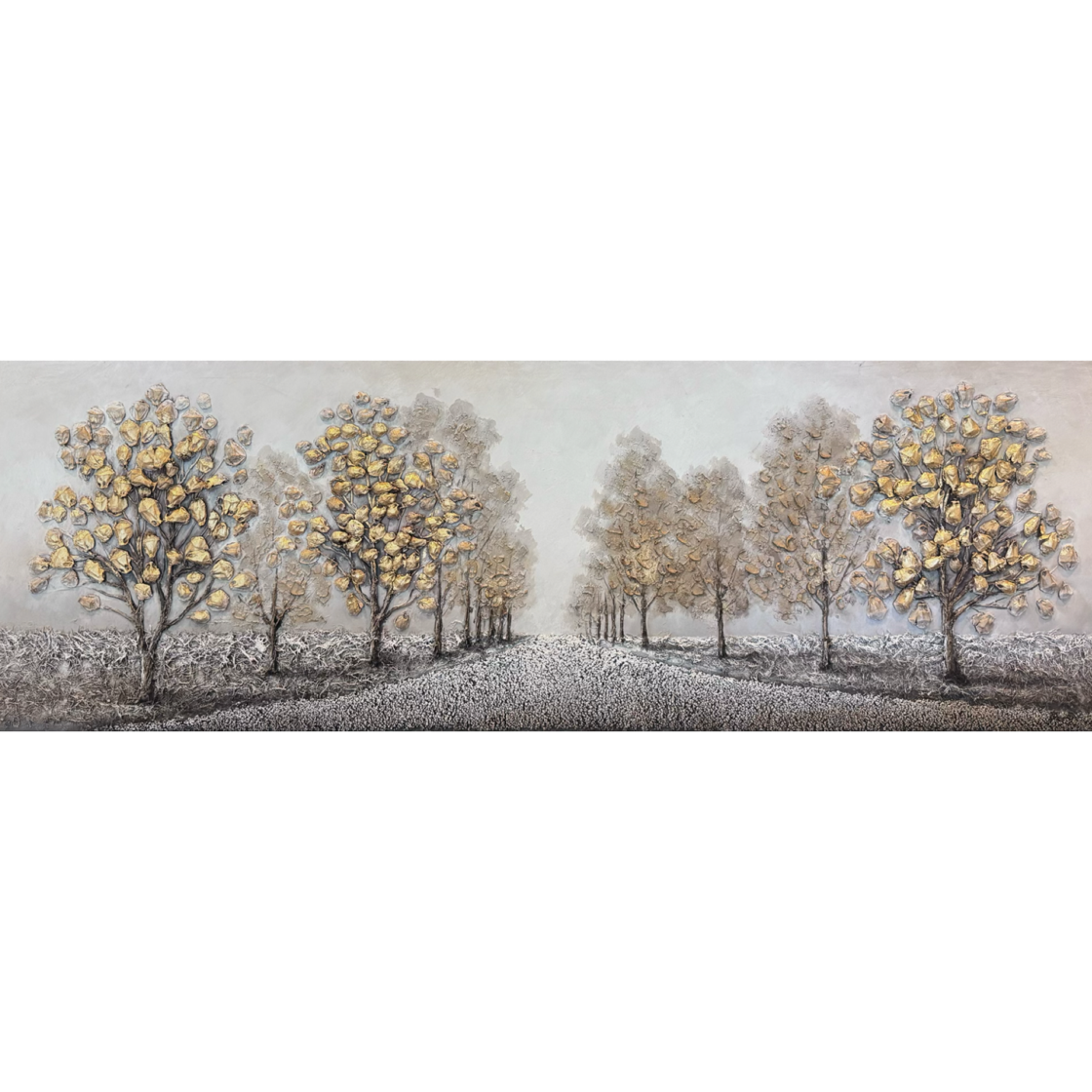 Misty Autumn Road