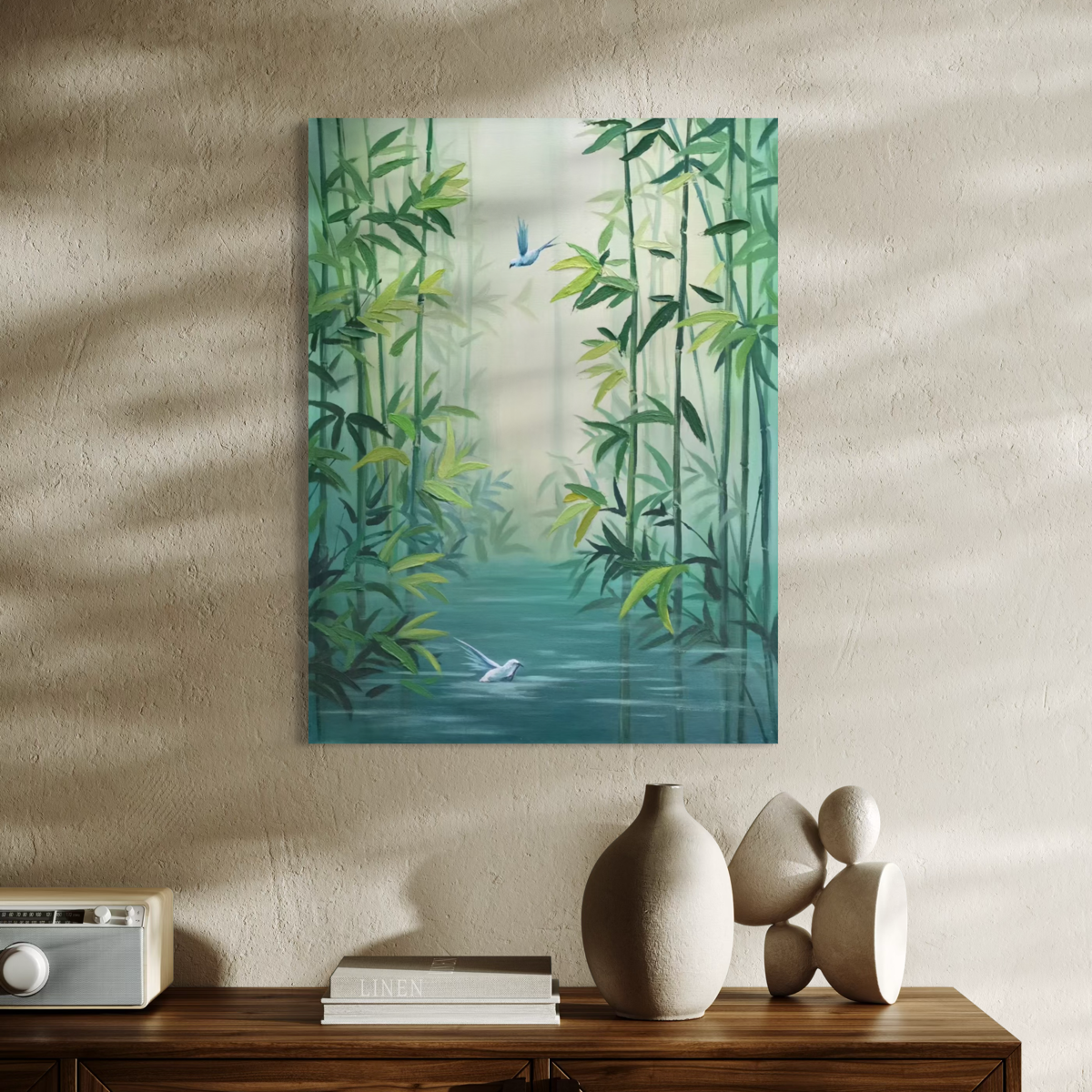Misty Bamboo Grove